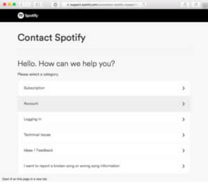 How-to-close-Spotify-acount