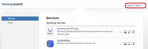 Samsung-Sign-in