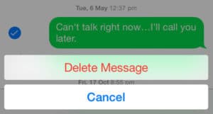 delete whatsapp message from server