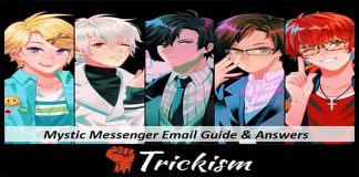 Mystic Messenger Email Guide