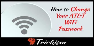 Change your AT&T WiFi Password