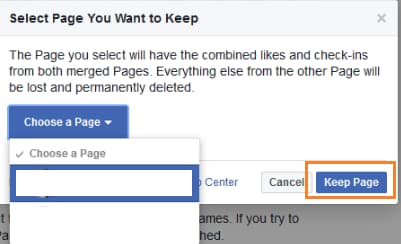 How to Merge Two Facebook Pages