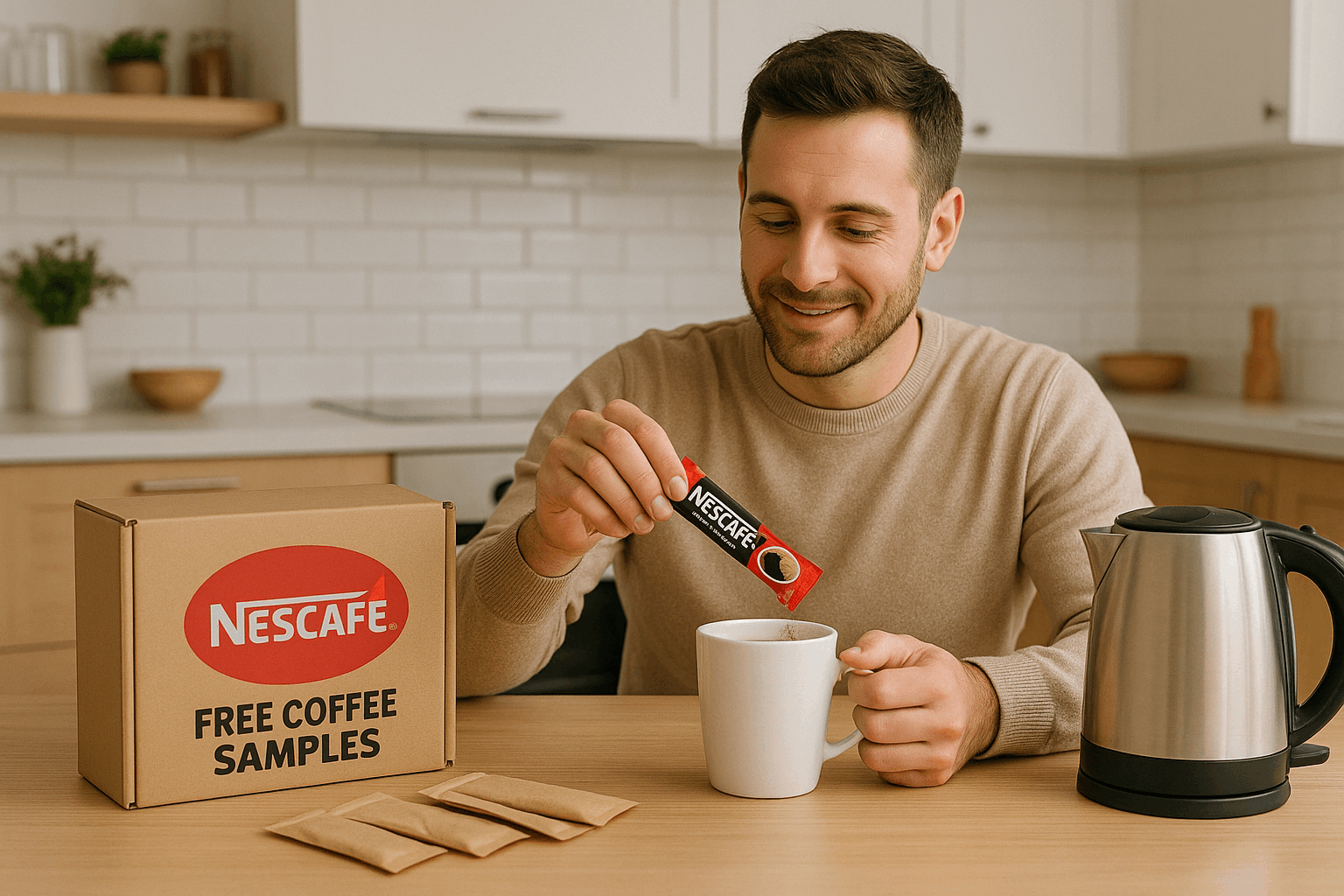 How to Get Free Coffee Samples from Nescafé