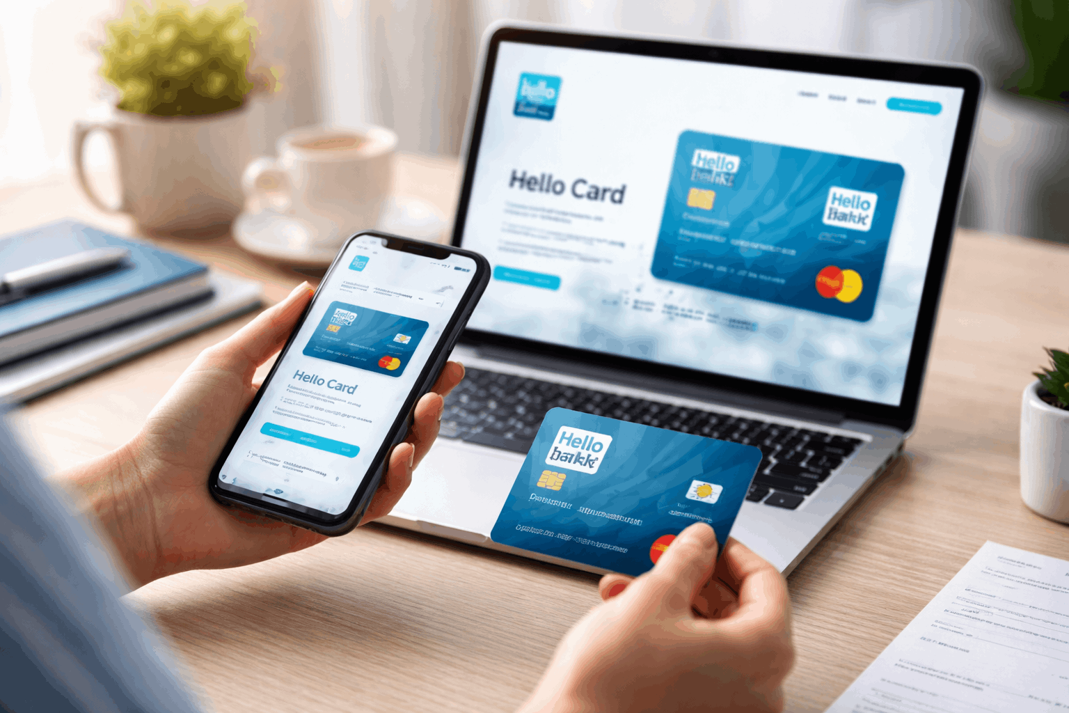 Hello bank! Hello Card - Learn How to Apply Online
