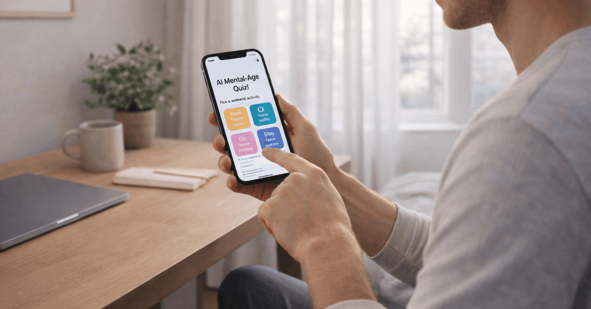 What Is Your Mental Age? AI-Based Analysis