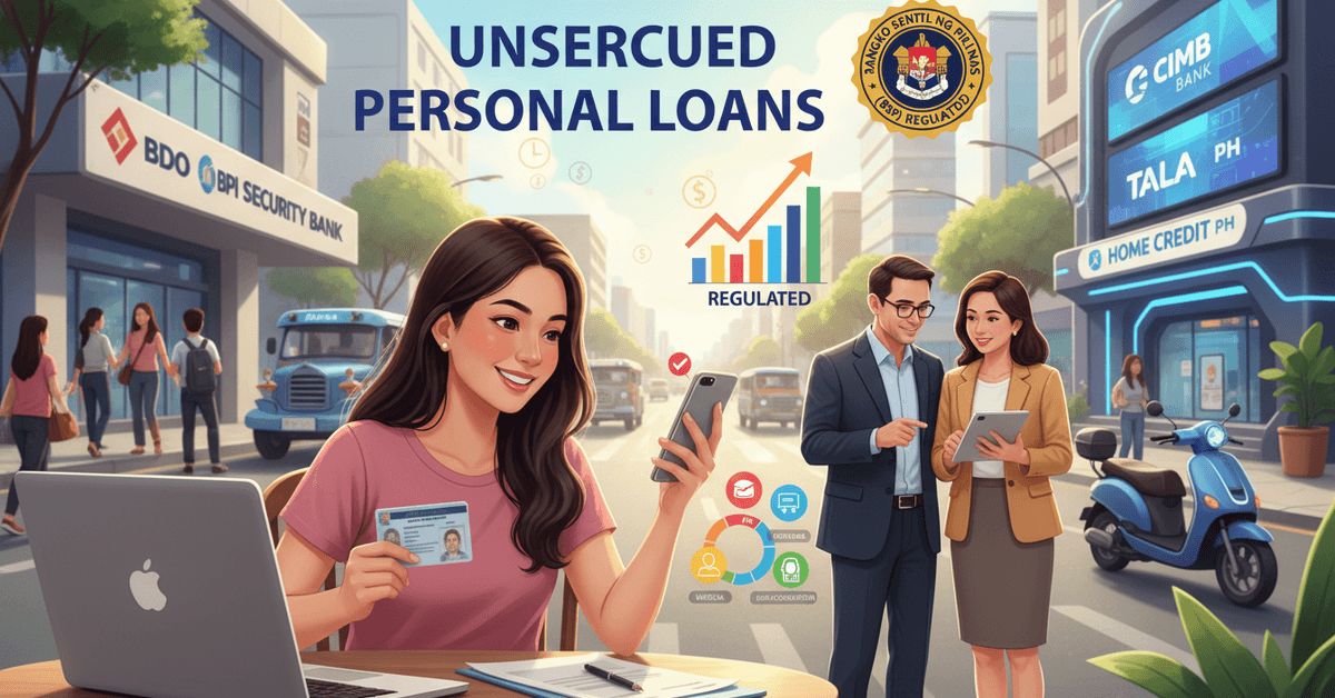 Unsecured Personal Loans in the Philippines: No Collateral Needed