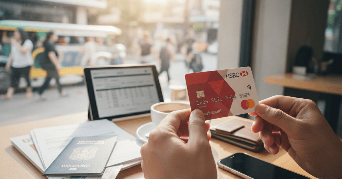 HSBC Red Mastercard Philippines - How to Apply